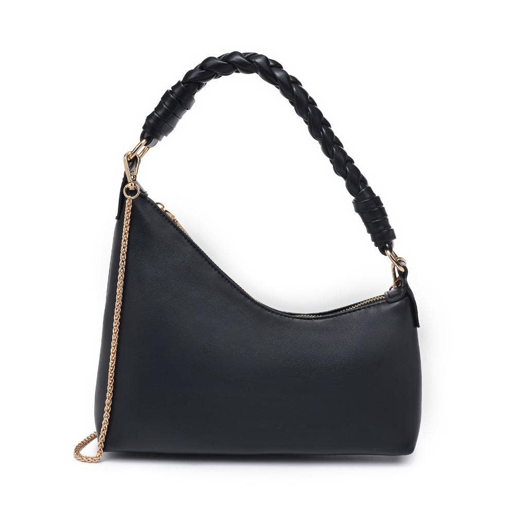 Taylor Asymmetrical Clutch: Black