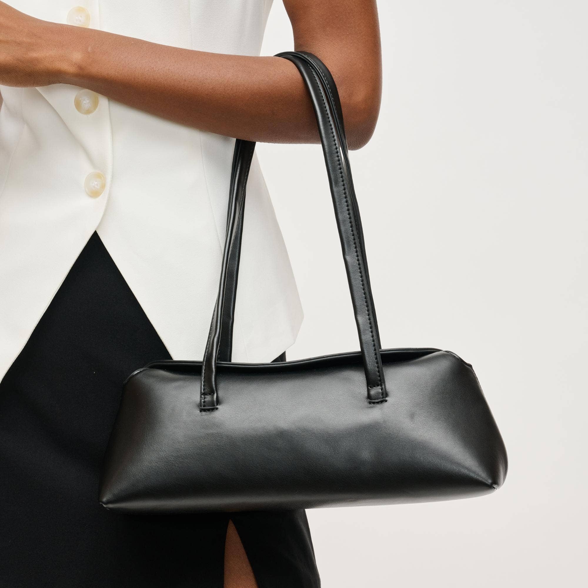 Merlinda Shoulder Bag: Oatmilk