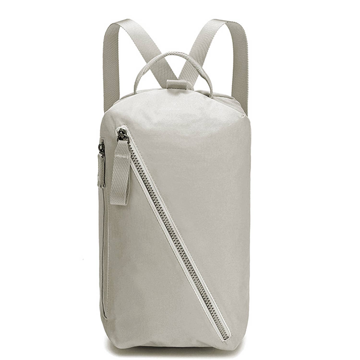 Sonia Nylon Travel and Everyday Nylon Crossbody Backpack Bag: Grey