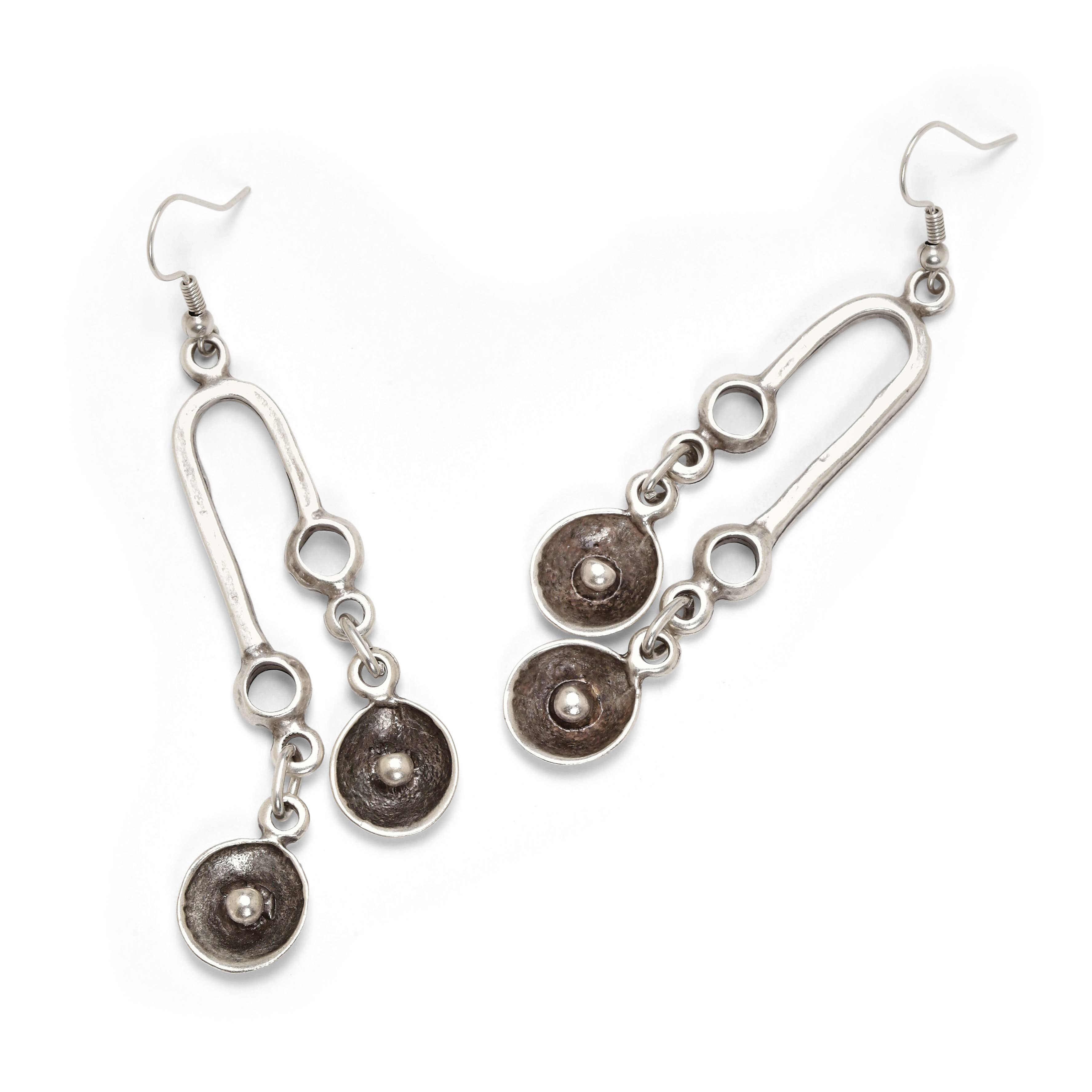 Handmade Pewter Earrings