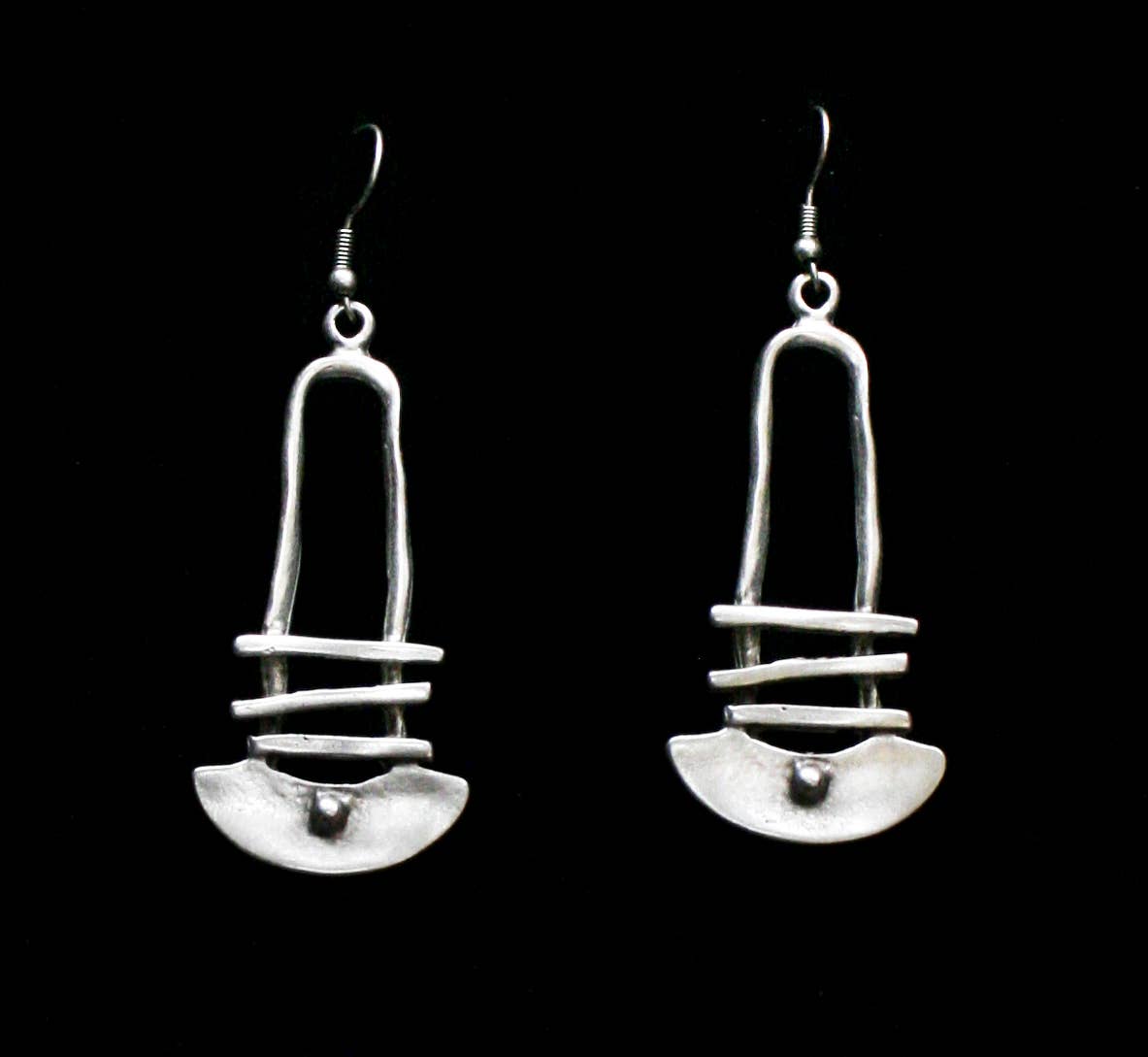 Handmade Pewter Earrings