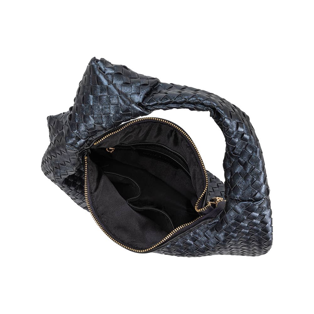 Melie Bianco - Brigitte Midnight Large Recycled Vegan Shoulder Bag