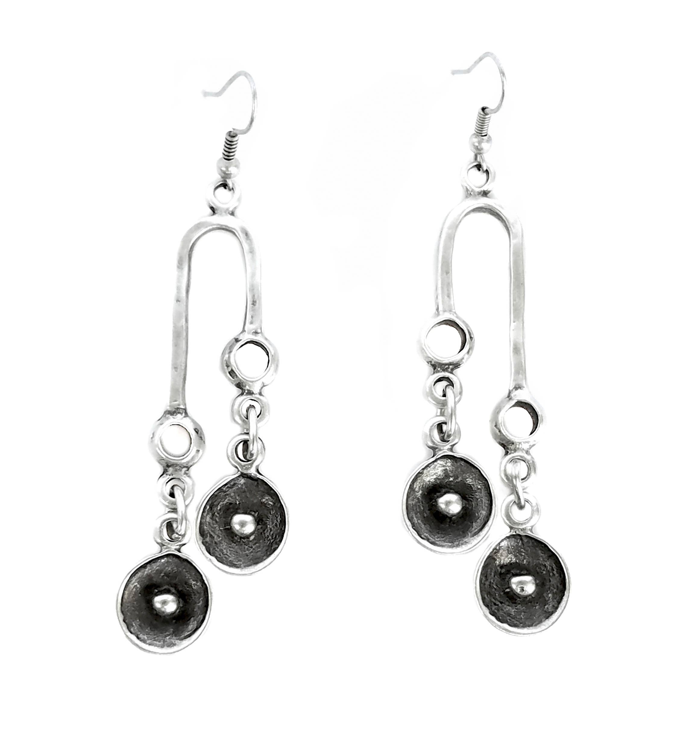 Handmade Pewter Earrings