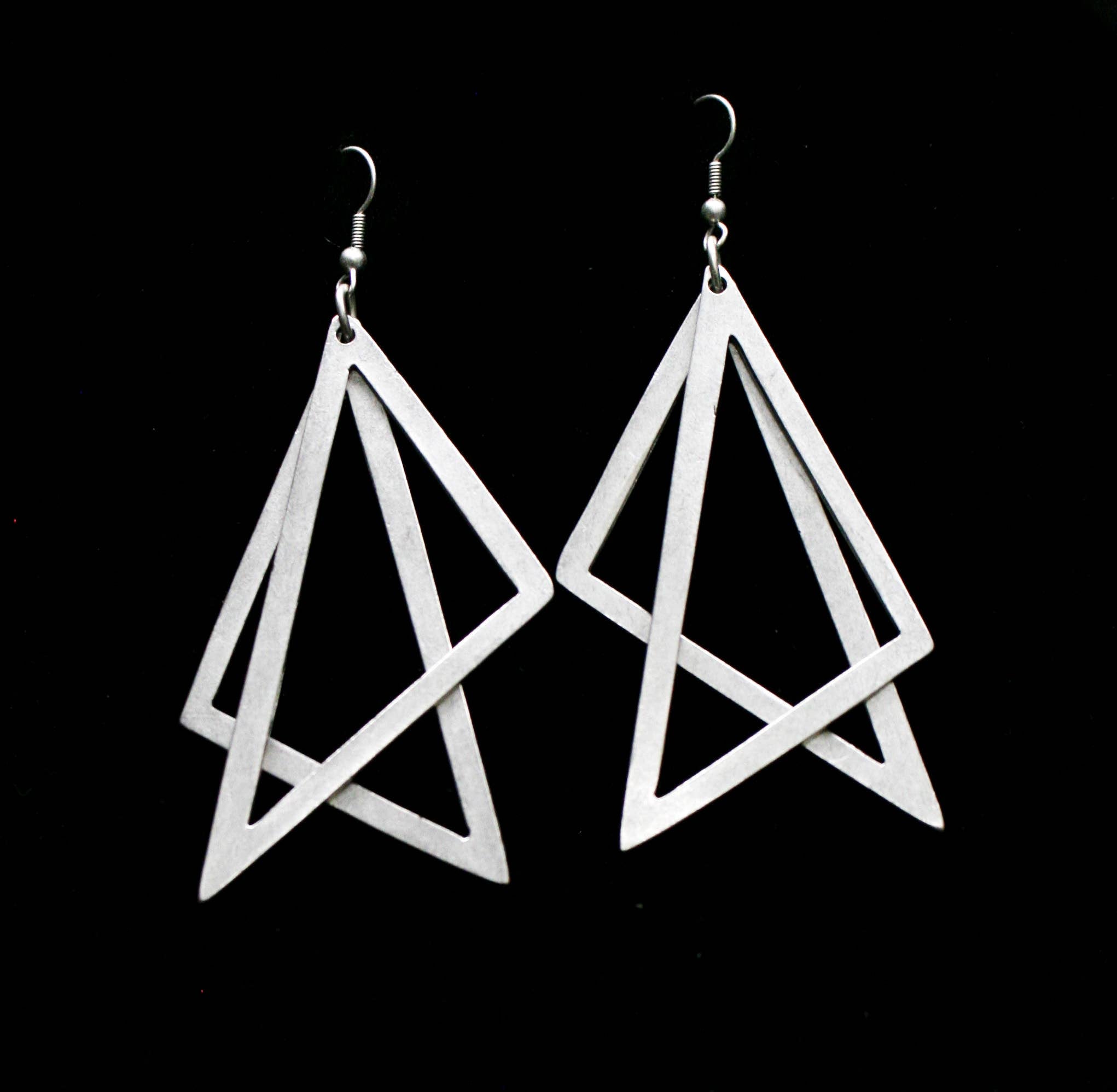 Handmade Pewter Earring