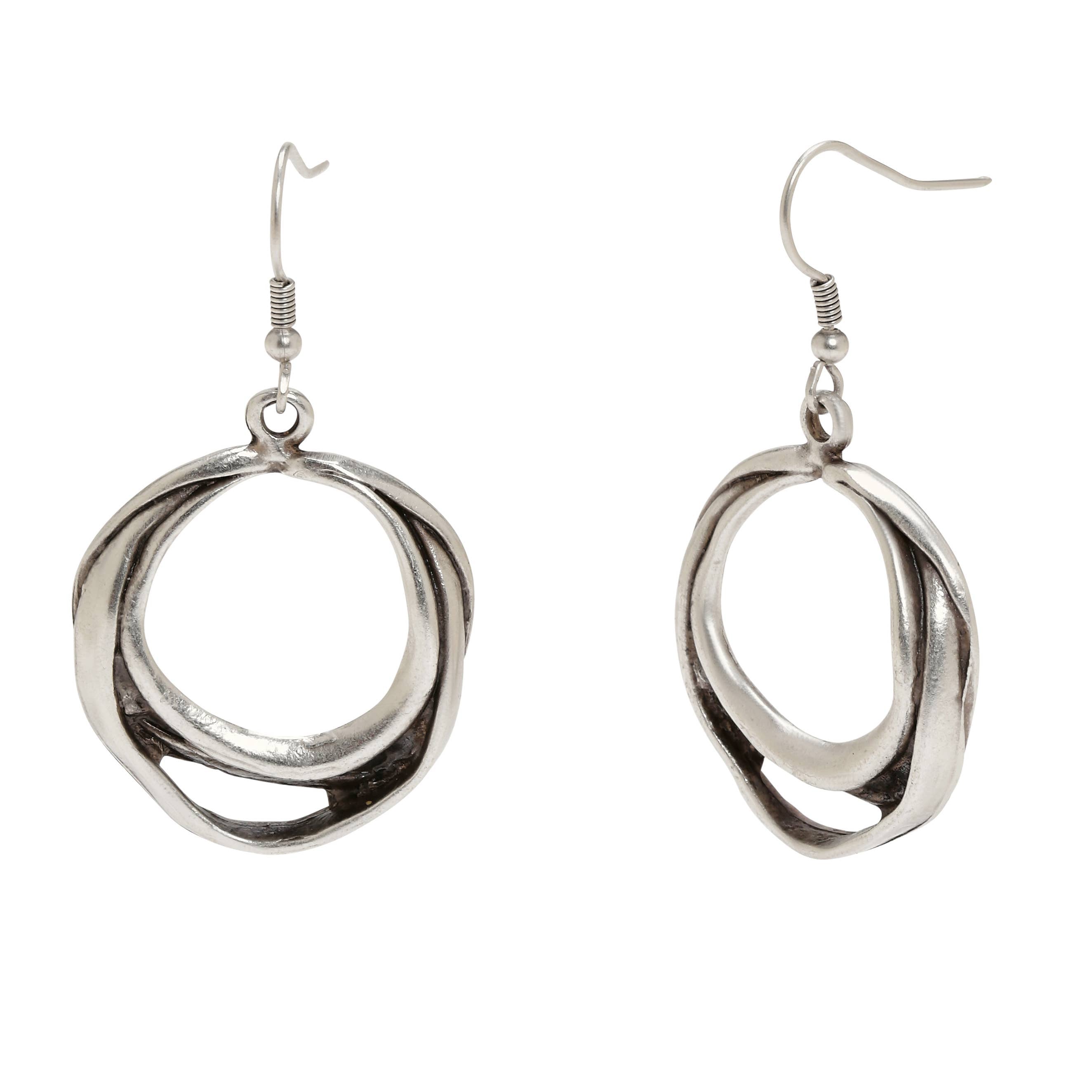 Handmade Pewter Earrings