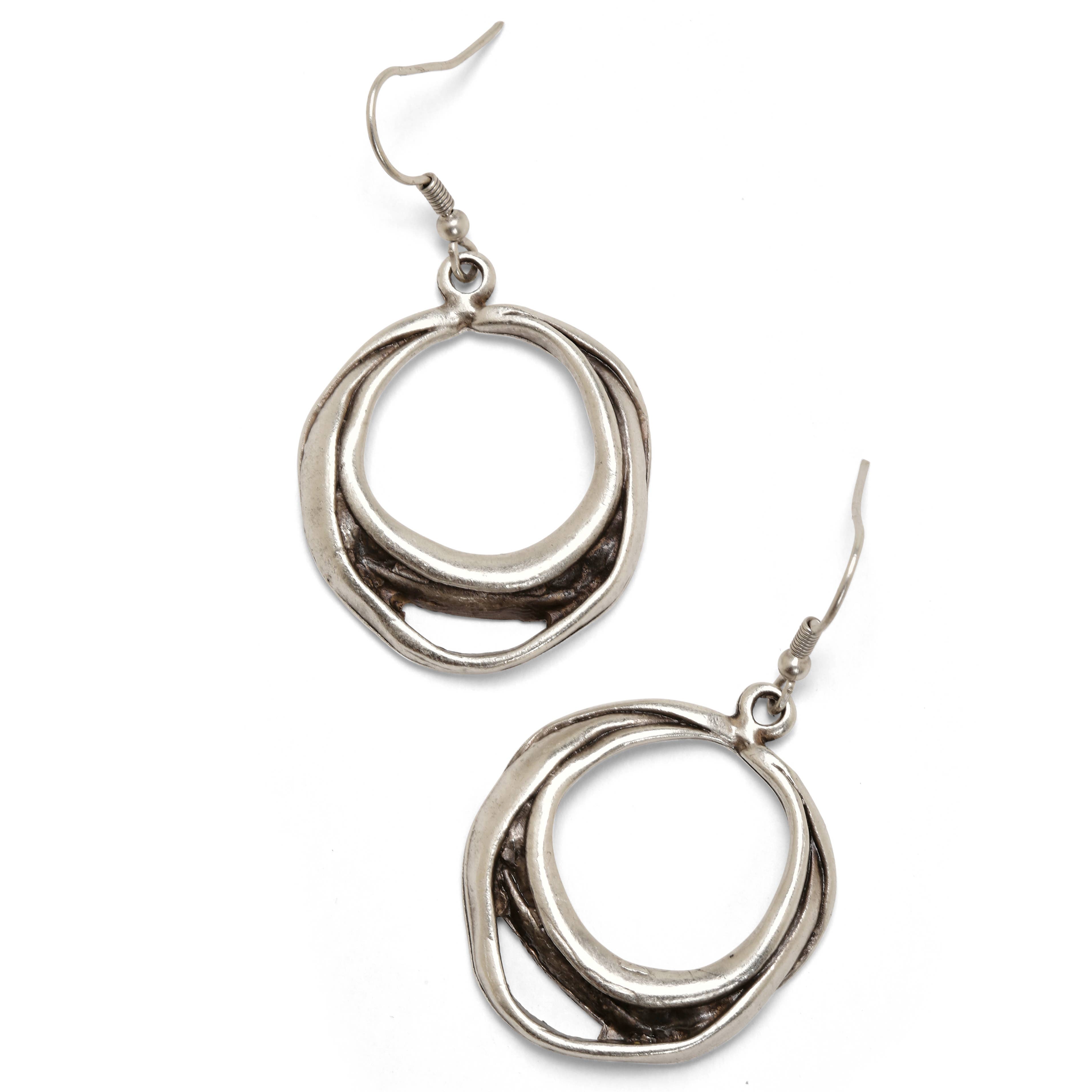 Handmade Pewter Earrings