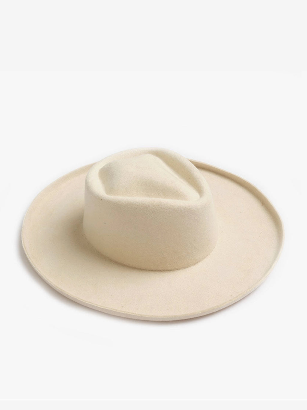 El Día Diamond Wool Flicked Brim Hat