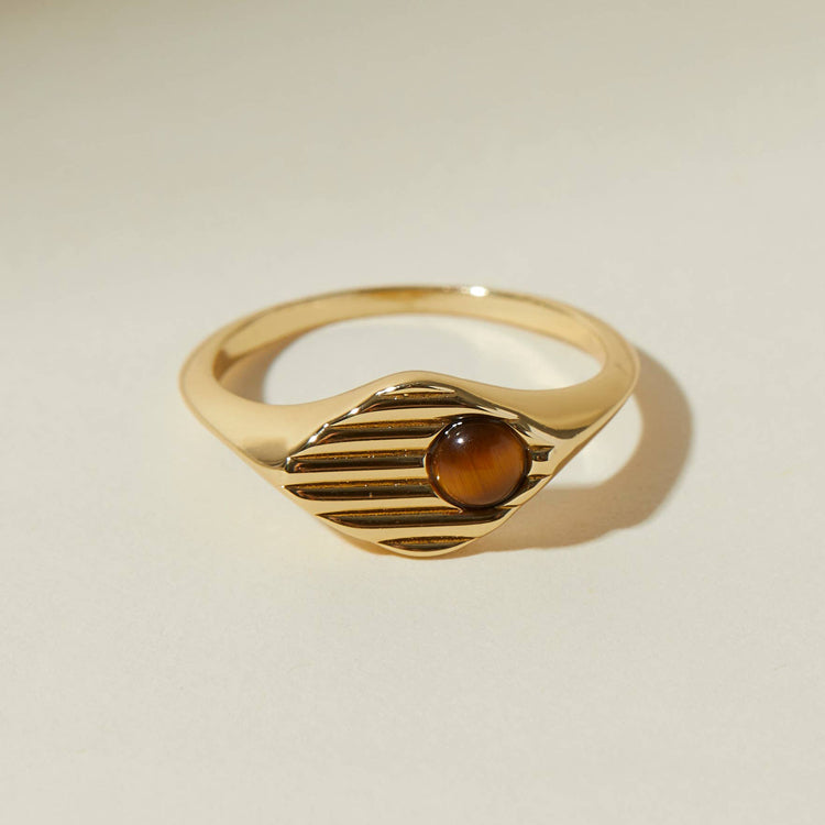 Lindsay Lewis - Remi Ring - Tigers Eye