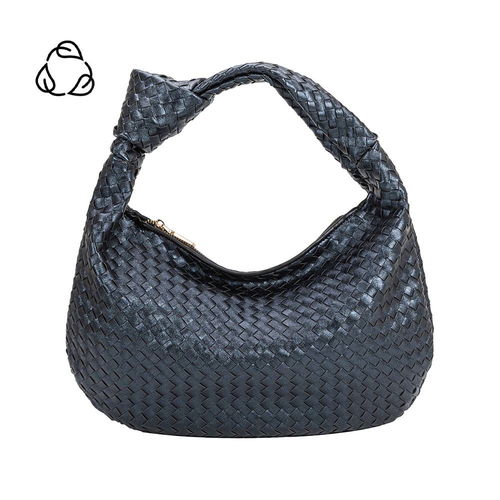 Melie Bianco - Brigitte Midnight Large Recycled Vegan Shoulder Bag