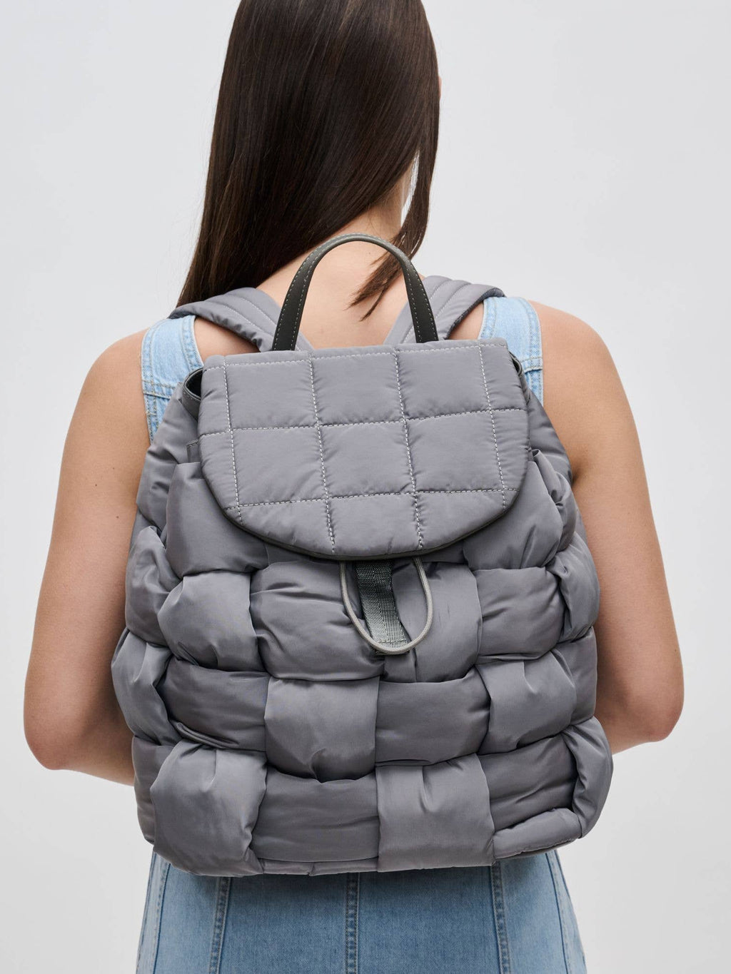 Woven Nylon Backpack
