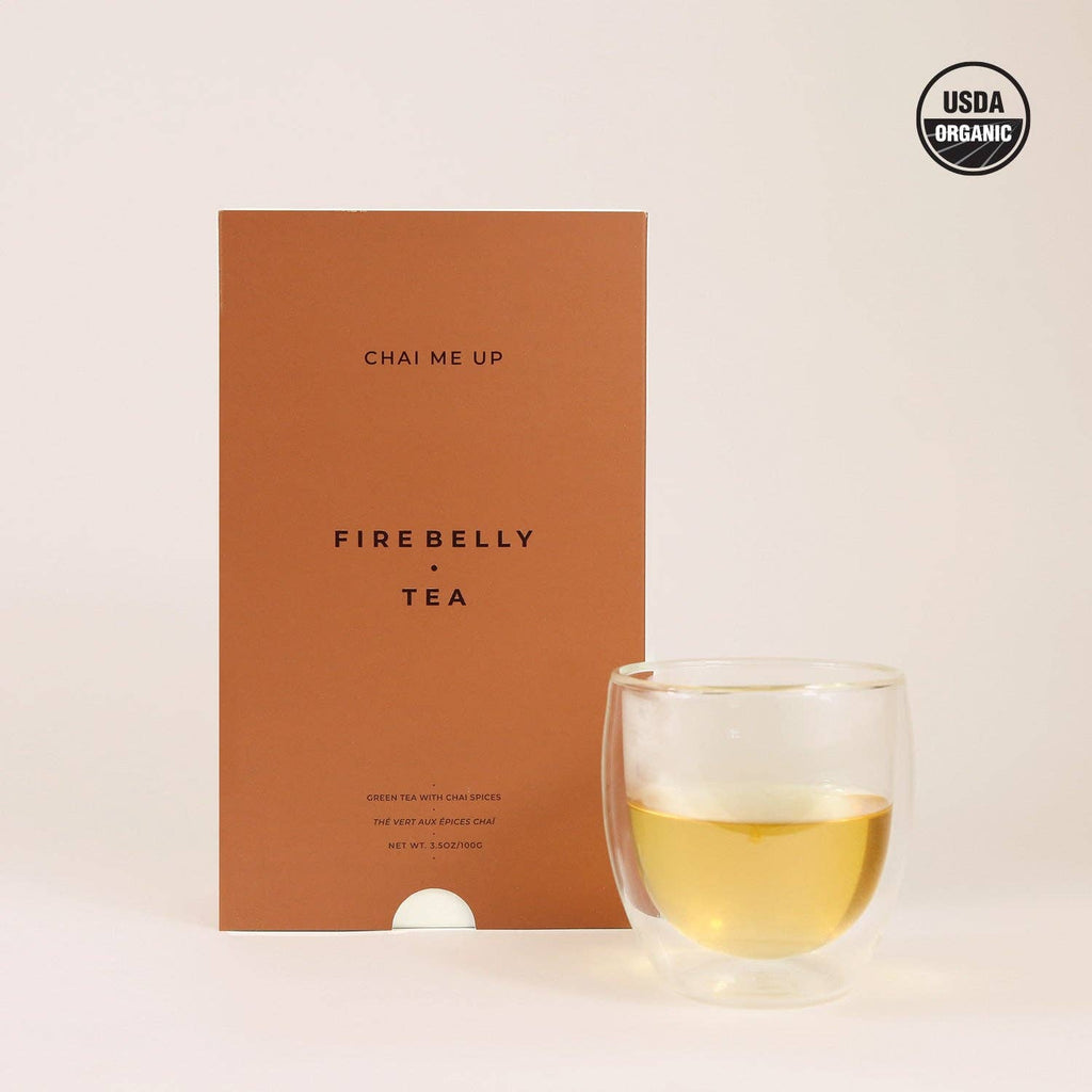 Chai Me Up | Organic Green Tea | Makes 25-30 Cups: Display Box